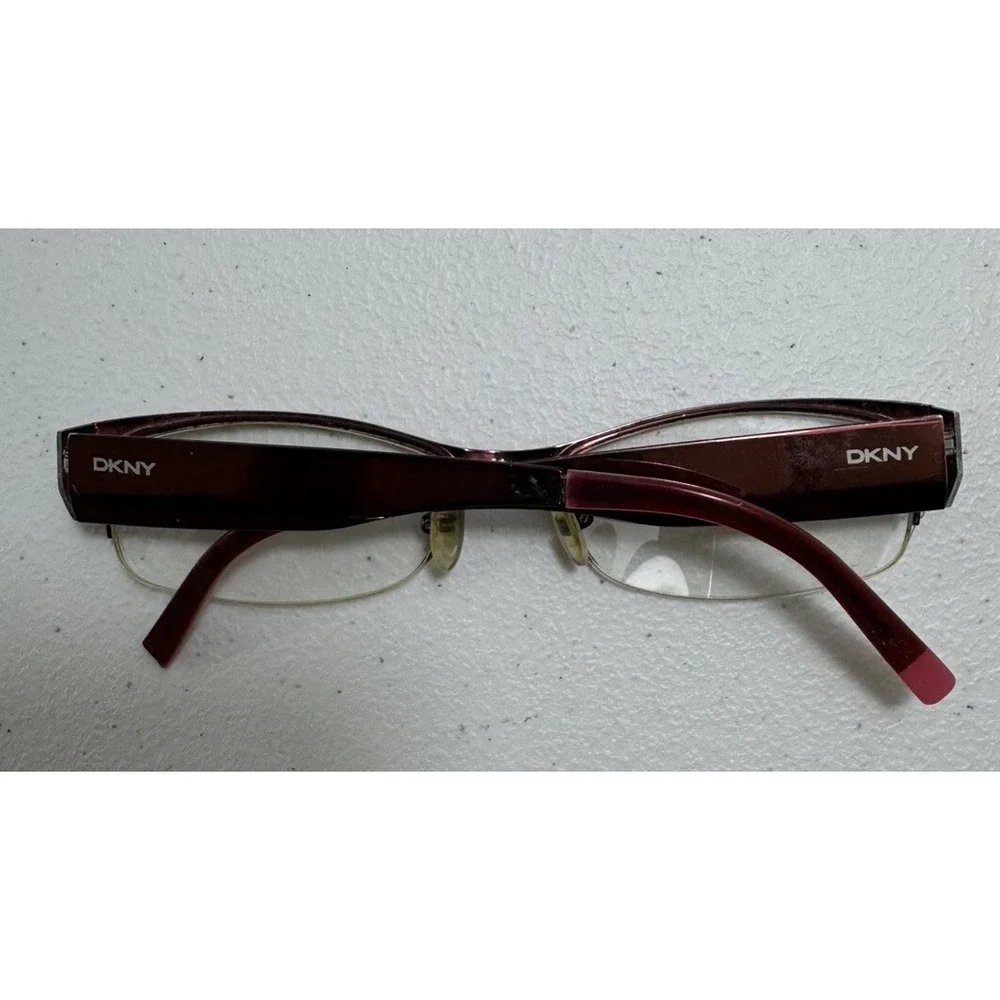 DKNY Eyeglasses DY 5573 Burgundy‎ 1110 50-15-135 Optical Frame Only FLAWS